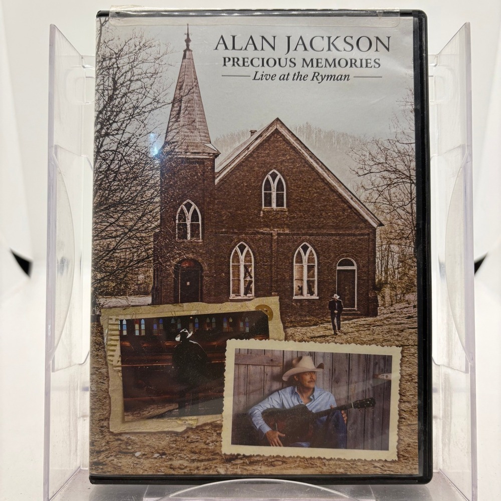 Alan Jackson Precious Memories Live at the Ryman DVD 2017 Country Gospel Music